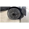 Image 3 : Rolls of Black Landscaping Weed Barrier Fabric 45” Wide and Metal Window Screen, 47” Wide