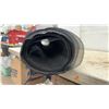 Image 6 : Rolls of Black Landscaping Weed Barrier Fabric 45” Wide and Metal Window Screen, 47” Wide