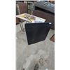 Image 3 : Two Black and Brown Square folding leg card table