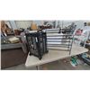 Image 1 : Rolling Crate, 2-Tier Shoe Rack, and 3-Tier White Wire Shelf