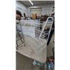 Image 5 : Rolling Crate, 2-Tier Shoe Rack, and 3-Tier White Wire Shelf