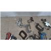 Image 2 : Assorted Clamps and Tools: 2 Corner Clamps, 2 Angle Clamps, 2 Bar Clamps, 20 C-Clamps