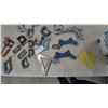 Image 4 : Assorted Clamps and Tools: 2 Corner Clamps, 2 Angle Clamps, 2 Bar Clamps, 20 C-Clamps