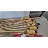 Image 4 : Assorted Bamboo Torches and Red and White Candles on Sticks with 2 jugs of citrolite