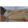 Image 5 : Assorted Bamboo Torches and Red and White Candles on Sticks with 2 jugs of citrolite