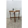 Image 1 : Wooden Demi-Lune Accent Table