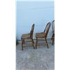 Image 2 : Set of 6 Antique Windsor Style Bow-Back Spindle Wooden Dining Chairs