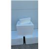 Image 3 : Set of 5 Styrofoam Coolers with lids - 22” x17” x20”