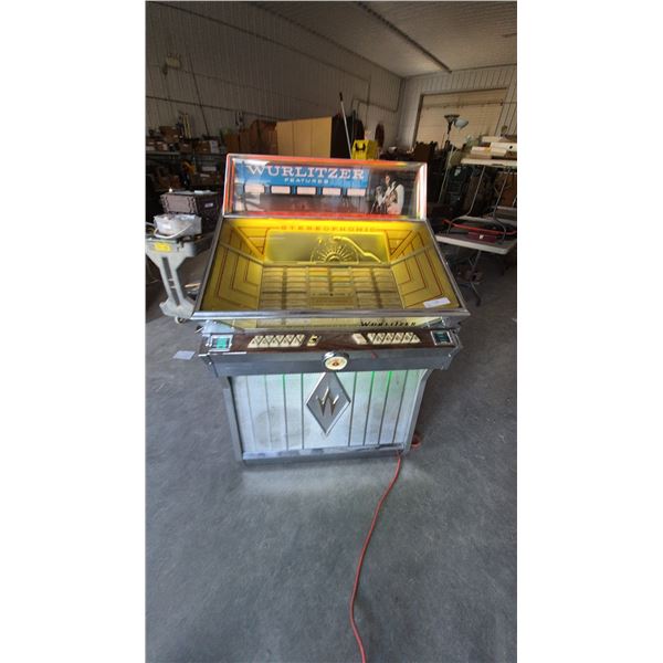 Wurlitzer Stereophonic Jukebox with Elvis Presley Display, Model 2610