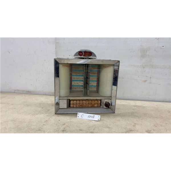 Seeburg 3WS Wall-O-Matic Tabletop Stereo Jukebox Remote Selector, 4 Plays a Quarter, circa 1962