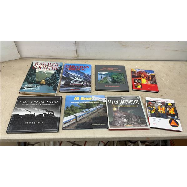 Railway Books, Railway Country, Canadian Pacific, The Steam Locomotive