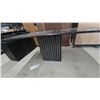 Image 4 : Black Marble-Top Dining Table, 29”×60”×40”