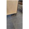 Image 6 : 3-Door Wardrobe with Center Mirror, Interior Shelves, and Hanging Rod