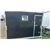 Image 6 : 2018 Professionally Built All-Aluminum 6x10 Insulated Ice Fishing Shed - Wood Stove, 5 Fish Holes