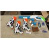 Image 1 : Nerf Laser Ops AlphaPoint Blasters and Adventure Force Dart Blasters with Darts