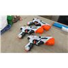 Image 2 : Nerf Laser Ops AlphaPoint Blasters and Adventure Force Dart Blasters with Darts