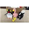 Image 4 : Ty Beanie Babies Lot Including Pinky, Fuzz, Bucky, Stinky, Hippity, Flutter, Yukon