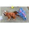 Image 5 : Ty Beanie Babies Lot Including Pinky, Fuzz, Bucky, Stinky, Hippity, Flutter, Yukon