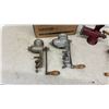 Image 2 : Five Vintage Hand-Crank Meat Grinders