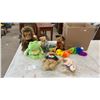 Image 1 : 8 Ty Beanie Babies Monkey, Alligator, Moose and Caterpillar with