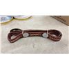 Image 3 : Very Old Vintage Horn Headed Mallet with Wooden Handle, Leather Belt with Brass Buckle