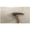 Image 8 : Very Old Vintage Horn Headed Mallet with Wooden Handle, Leather Belt with Brass Buckle