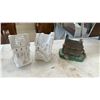 Image 9 : Classic Window Cling Sheets, Merry Christmas Sign, Ceramic Christmas Village