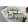Image 2 : Three Power Strips and 9 Small Extension Cords, 10 - 12 Feet
