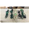 Image 4 : Three Power Strips and 9 Small Extension Cords, 10 - 12 Feet