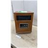 Image 1 : LifeSmart 1500W Infrared Quartz Heater, Model LS-W6-IQH, Wooden Cabinet with Remote