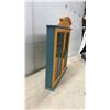 Image 3 : Wooden Wall-Mounted Curio Display Cabinet with Glass Doors,20 × 17 × 3” and Expanding Document