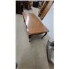 Image 4 : Rectangular Coffee Table with Cabriole Legs 16”×48”×21”