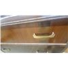 Image 4 : Art Deco Five-Drawer Dresser with Brass Pulls 47”×32”×19”