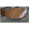 Image 2 : Oak Oval Dining Table and Two Leaves
