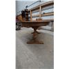 Image 4 : Oak Oval Dining Table and Two Leaves