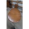 Image 5 : Oak Oval Dining Table and Two Leaves