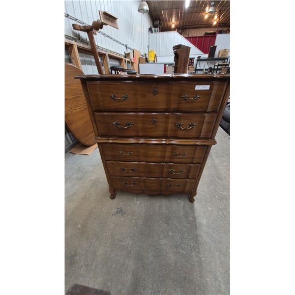 French Provincial Style Chest of Drawers, 52”×42”×18”