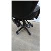 Image 4 : Black Leatherette Office Chair with Adjustable Arms and Base