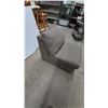 Image 4 : Upholstered Armless Chaise Lounge Chair with Back Cushion
