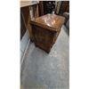 Image 2 : French Provincial Style Two-Drawer Nightstand. 24”×17”×28”