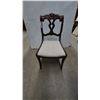 Image 1 : Carved Back Dining Chair