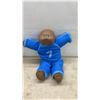 Image 4 : Vintage Cabbage Patch Kids Dolls, Blonde Girl in Pink Jacket and Boy in Blue Athletic Outfit