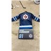 Image 3 : Winnipeg Jets and Moose Bobbleheads, Wheeler Mini Jersey, Hockey Manitoba Patch