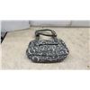 Image 6 : Guess Handbags, Red G-Monogram Tote and Silver G-Monogram Shoulder Bag, (Faux)