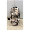 Image 6 : Camouflage Duffel Bag, Suede Conductor Cap, and White Pass and Yukon Route Engineer Caps