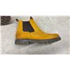 Image 6 : Longbay Fleece-Lined Slippers, Sz L, with Tags and Remonte TEX Yellow Leather Chelsea Boots, Sole