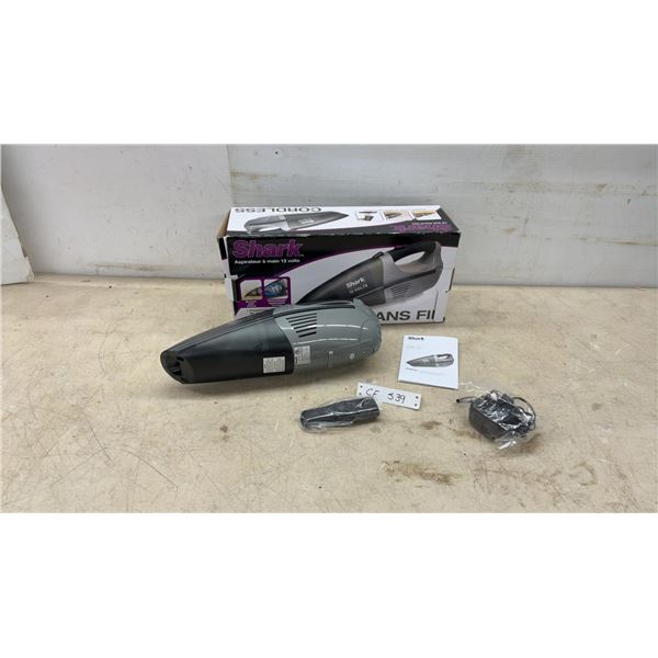 Shark SV75C 14 12-Volt Cordless Handheld Vacuum with Crevice Tool and Charger