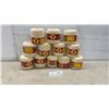 Image 1 : 12 New South Maid Grand Teint Mercerized 100% Cotton Thread, 400 Yards, Cream, No. 430