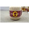 Image 2 : 12 New South Maid Grand Teint Mercerized 100% Cotton Thread, 400 Yards, Cream, No. 430
