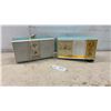 Image 1 : Vintage Coronado AM Clock Radio and Marconi BT60 AM Table Radio, Early 1960s, Turquoise